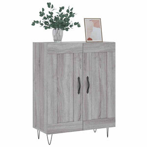 vidaXL Credenza Grigio Sonoma 69,5x34x90 cm in Legno Multistrato