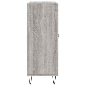 vidaXL Credenza Grigio Sonoma 69,5x34x90 cm in Legno Multistrato