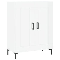 Credenza 69,5x34x90 cm in Legno Multistrato Bianco Lucido 830198