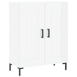 Credenza 69,5x34x90 cm in Legno Multistrato Bianco Lucido 830198