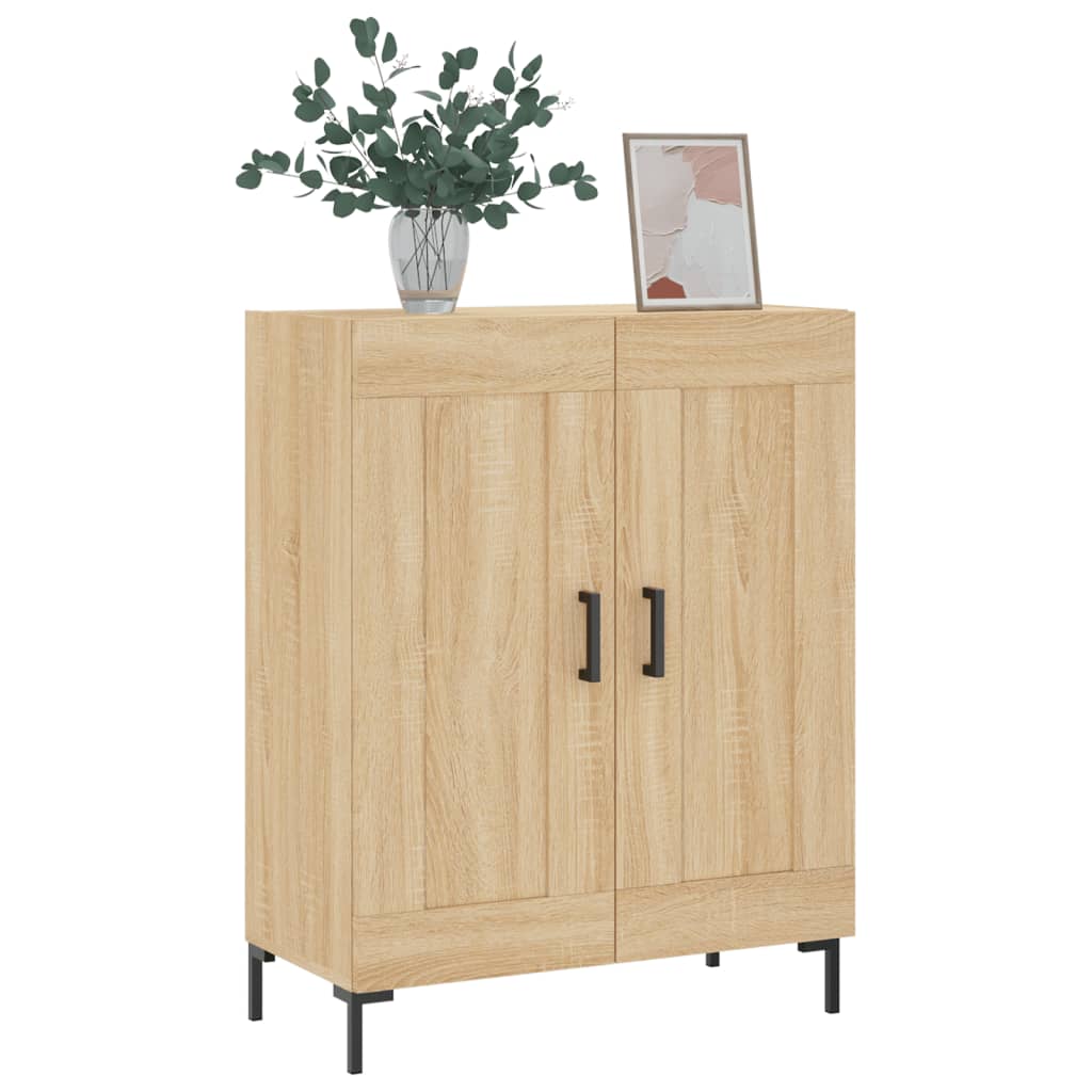 vidaXL Credenza Rovere Sonoma 69,5x34x90 cm in Legno Multistrato