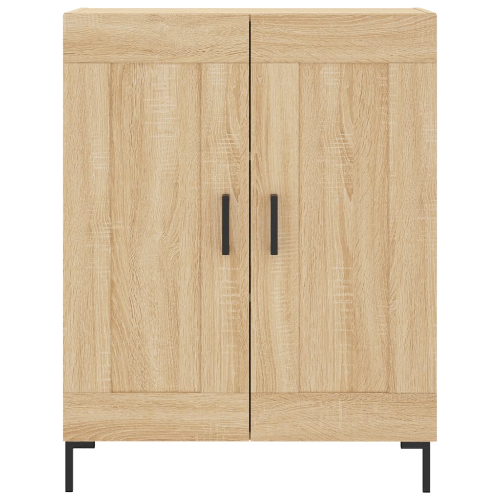 Credenza-Buffet-Armadio da cucina Rovere Sonoma 69,5x34x90 cm in Legno Multistrato 615414