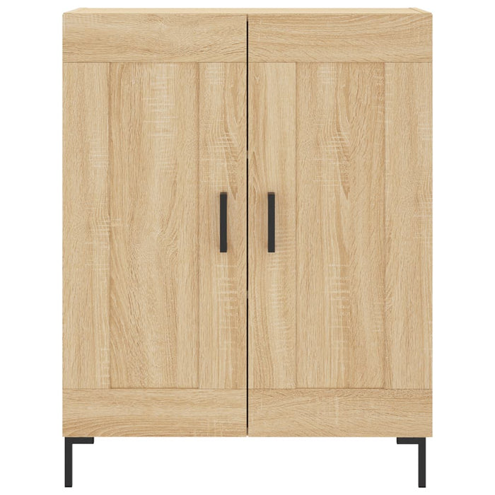 Credenza-Buffet-Armadio da cucina Rovere Sonoma 69,5x34x90 cm in Legno Multistrato 615414