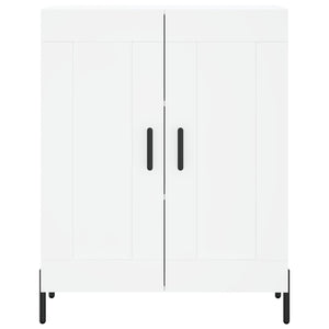 Credenza-Buffet-Armadio da cucina Bianca 69,5x34x90 cm in Legno Multistrato 545550