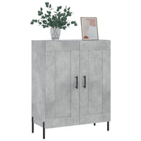 Credenza-Buffet-Armadio da cucina Grigio Cemento 69,5x34x90 cm in Legno Multistrato 241712