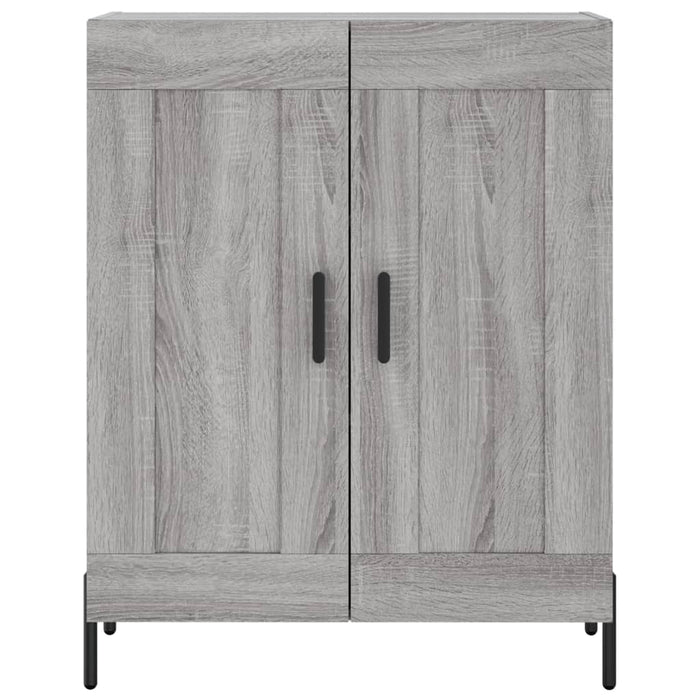 vidaXL Credenza Grigio Sonoma 69,5x34x90 cm in Legno Multistrato