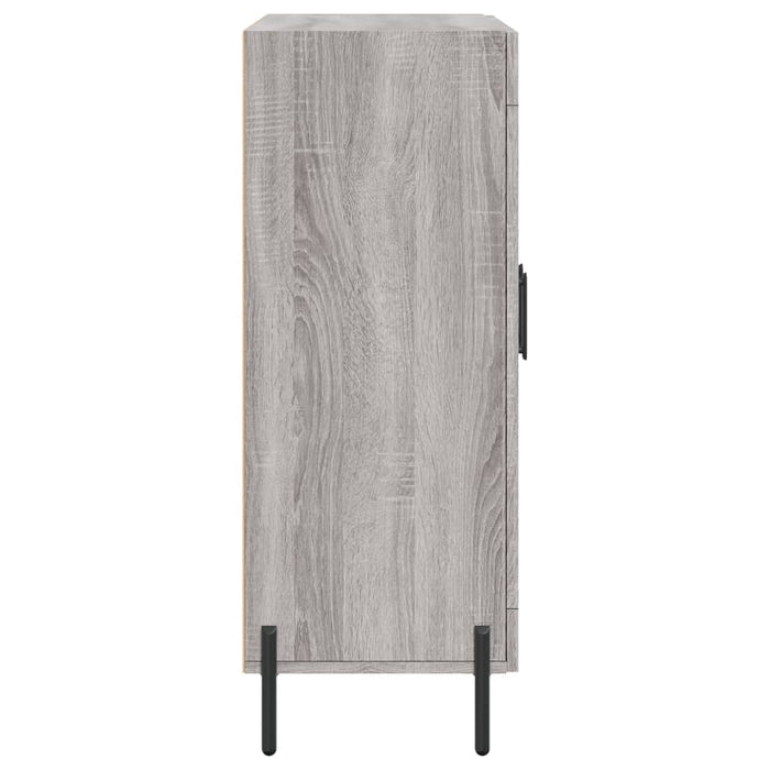 vidaXL Credenza Grigio Sonoma 69,5x34x90 cm in Legno Multistrato