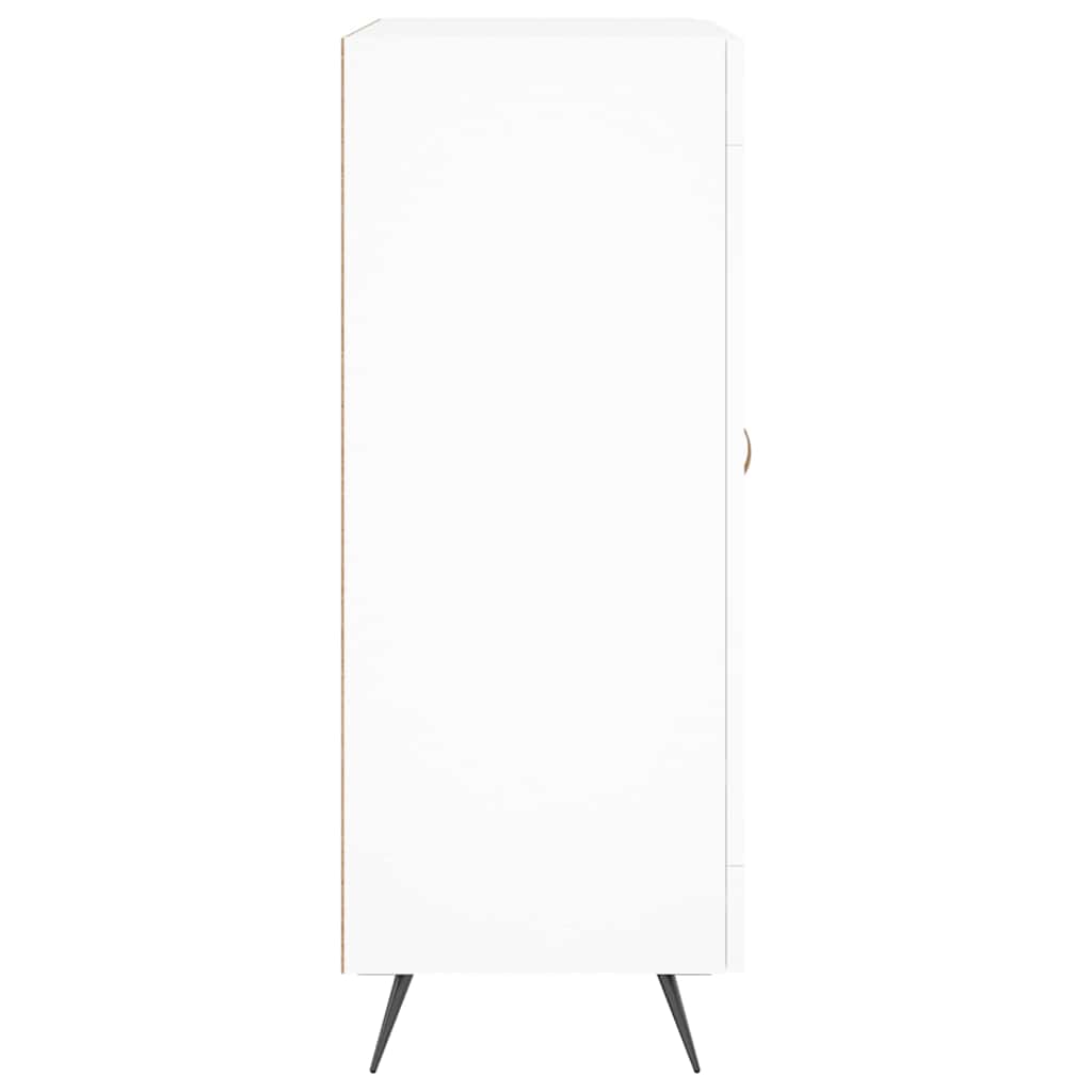 vidaXL Credenza Bianca 69,5x34x90 cm in Legno Multistrato