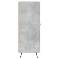 Credenza-Buffet-Armadio da cucina Grigio Cemento 69,5x34x90 cm in Legno Multistrato 488718