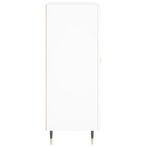 Credenza-Buffet-Armadio da cucina Bianca 69,5x34x90 cm in Legno Multistrato 162729