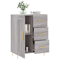 Credenza Grigio Sonoma 69,5x34x90 cm in Legno Multistrato 830250