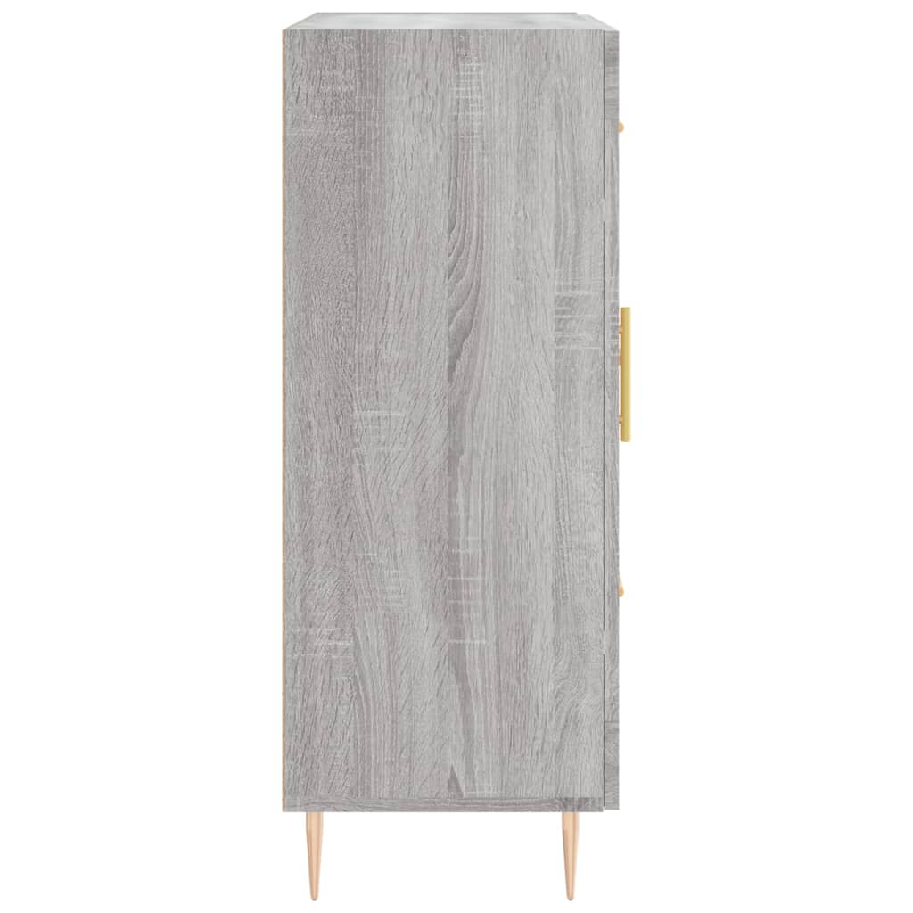 Credenza Grigio Sonoma 69,5x34x90 cm in Legno Multistrato 830250