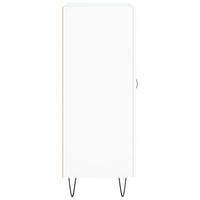 Credenza-Buffet-Armadio da cucina Bianca 69,5x34x90 cm in Legno Multistrato 335414