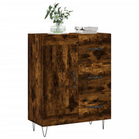 Credenza Rovere Fumo 69,5x34x90 cm in Legno Multistrato 830257