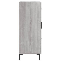 vidaXL Credenza Grigio Sonoma 69,5x34x90 cm in Legno Multistrato