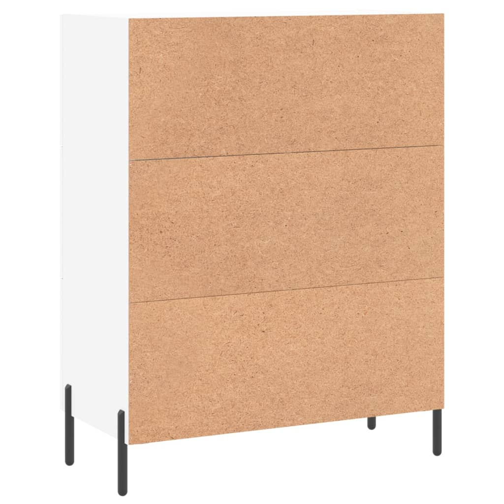 Credenza Bianca 69,5x34x90 cm in Legno Multistrato 830268