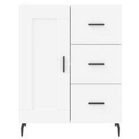 Credenza Bianca 69,5x34x90 cm in Legno Multistrato 830276