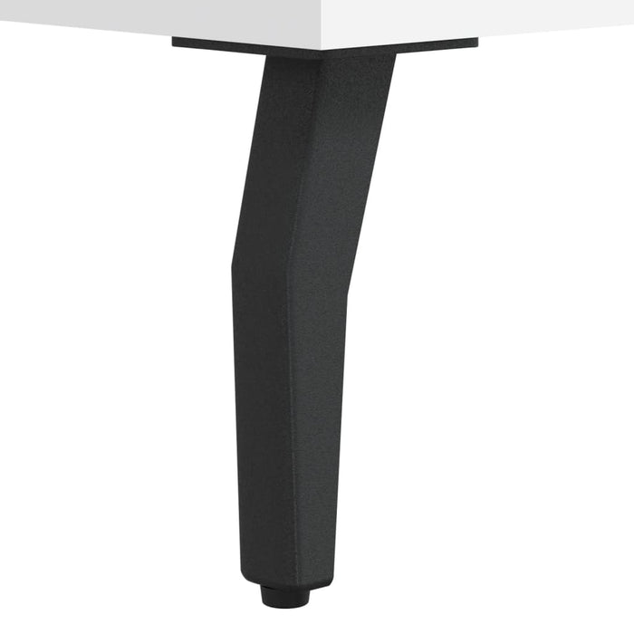 Credenza Bianca 69,5x34x90 cm in Legno Multistrato 830276