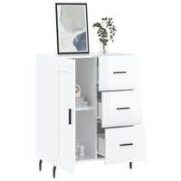 Credenza 69,5x34x90 cm in Legno Multistrato Bianco Lucido 830278
