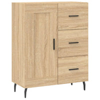 Credenza Rovere Sonoma 69,5x34x90 cm in Legno Multistrato 830279