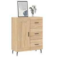 vidaXL Credenza Rovere Sonoma 69,5x34x90 cm in Legno Multistrato