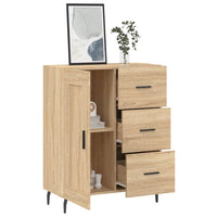 Credenza Rovere Sonoma 69,5x34x90 cm in Legno Multistrato 830279
