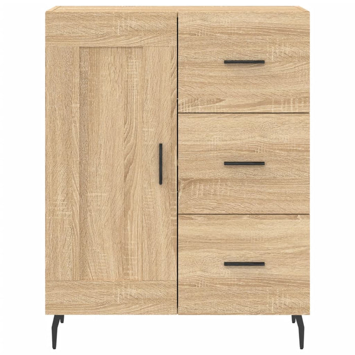 vidaXL Credenza Rovere Sonoma 69,5x34x90 cm in Legno Multistrato