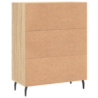 Credenza Rovere Sonoma 69,5x34x90 cm in Legno Multistrato 830279