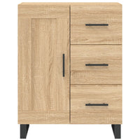 Credenza-Buffet-Armadio da cucina Rovere Sonoma 69,5x34x90 cm in Legno Multistrato 343246