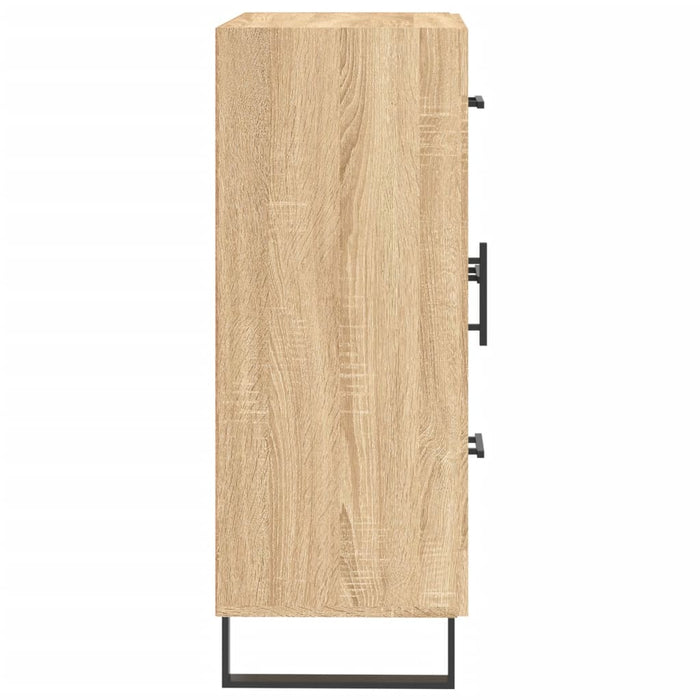 vidaXL Credenza Rovere Sonoma 69,5x34x90 cm in Legno Multistrato