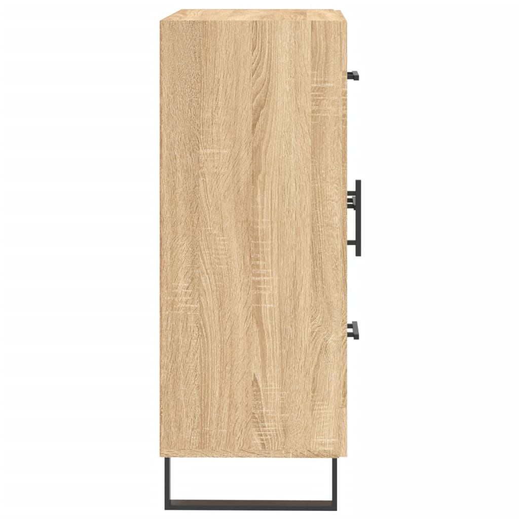 Credenza-Buffet-Armadio da cucina Rovere Sonoma 69,5x34x90 cm in Legno Multistrato 343246