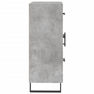 vidaXL Credenza Grigio Cemento 69,5x34x90 cm in Legno Multistrato