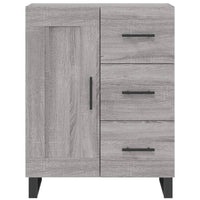 vidaXL Credenza Grigio Sonoma 69,5x34x90 cm in Legno Multistrato