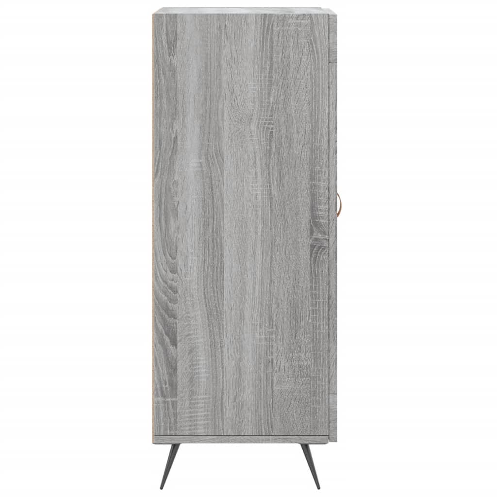 Credenza Grigio Sonoma 34,5x34x90 cm in Legno Multistrato 830418