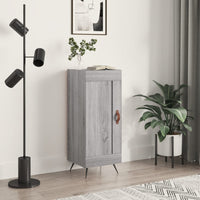 Credenza Grigio Sonoma 34,5x34x90 cm in Legno Multistrato 830418