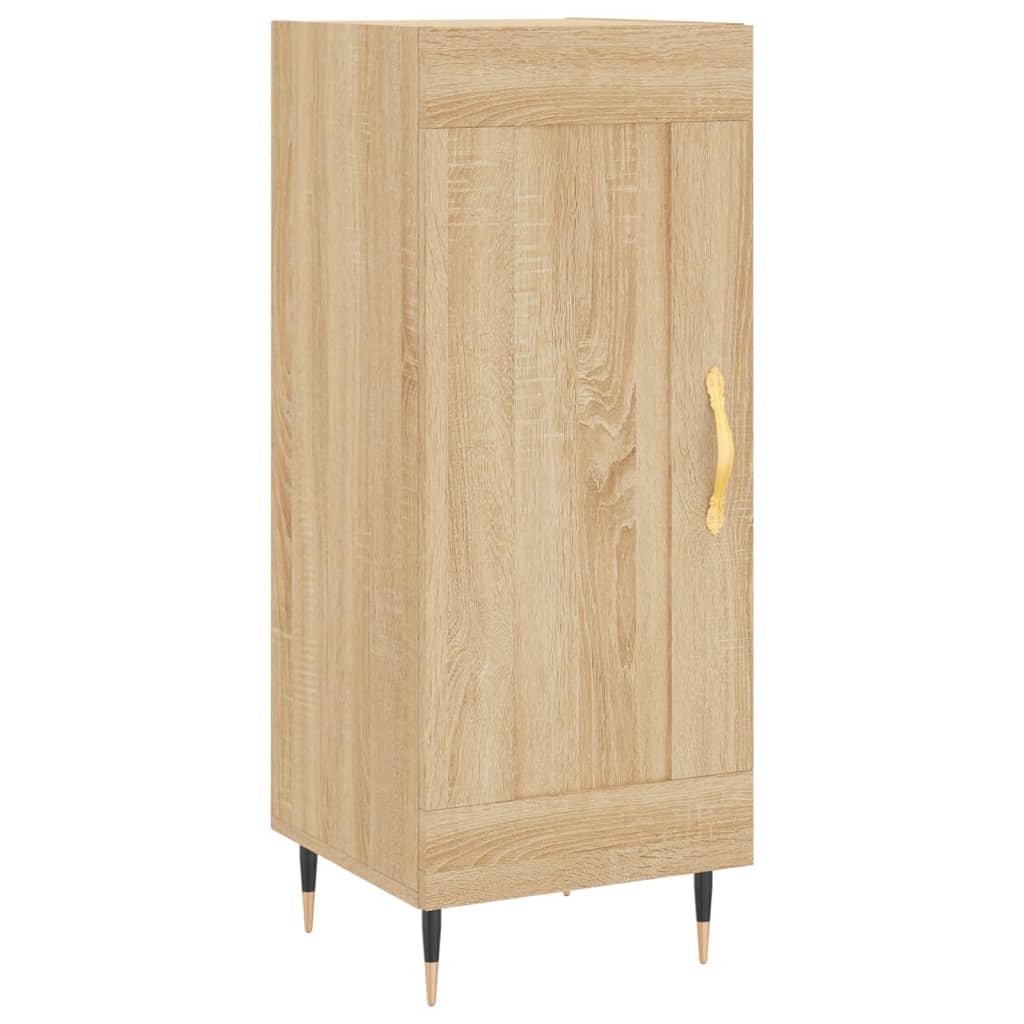 Credenza Rovere Sonoma 34,5x34x90 cm in Legno Multistrato 830423