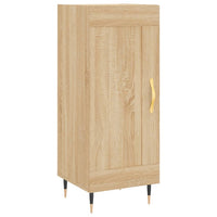 Credenza Rovere Sonoma 34,5x34x90 cm in Legno Multistrato 830423