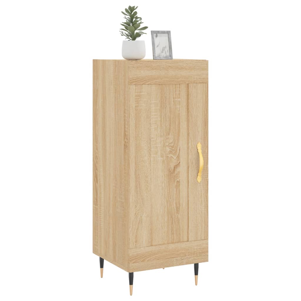 Credenza Rovere Sonoma 34,5x34x90 cm in Legno Multistrato 830423