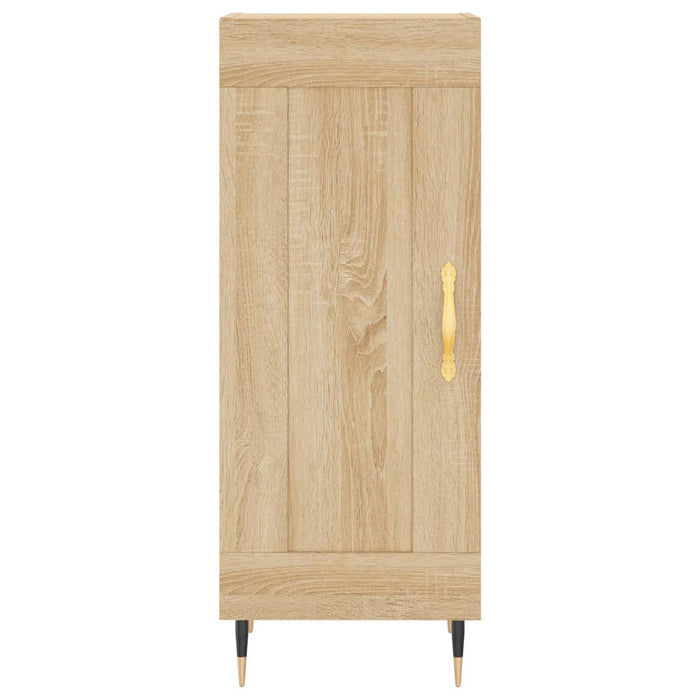 Credenza Rovere Sonoma 34,5x34x90 cm in Legno Multistrato 830423