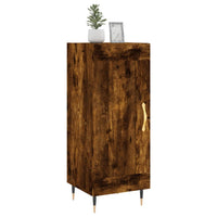 Credenza Rovere Fumo 34,5x34x90 cm in Legno Multistrato 830425