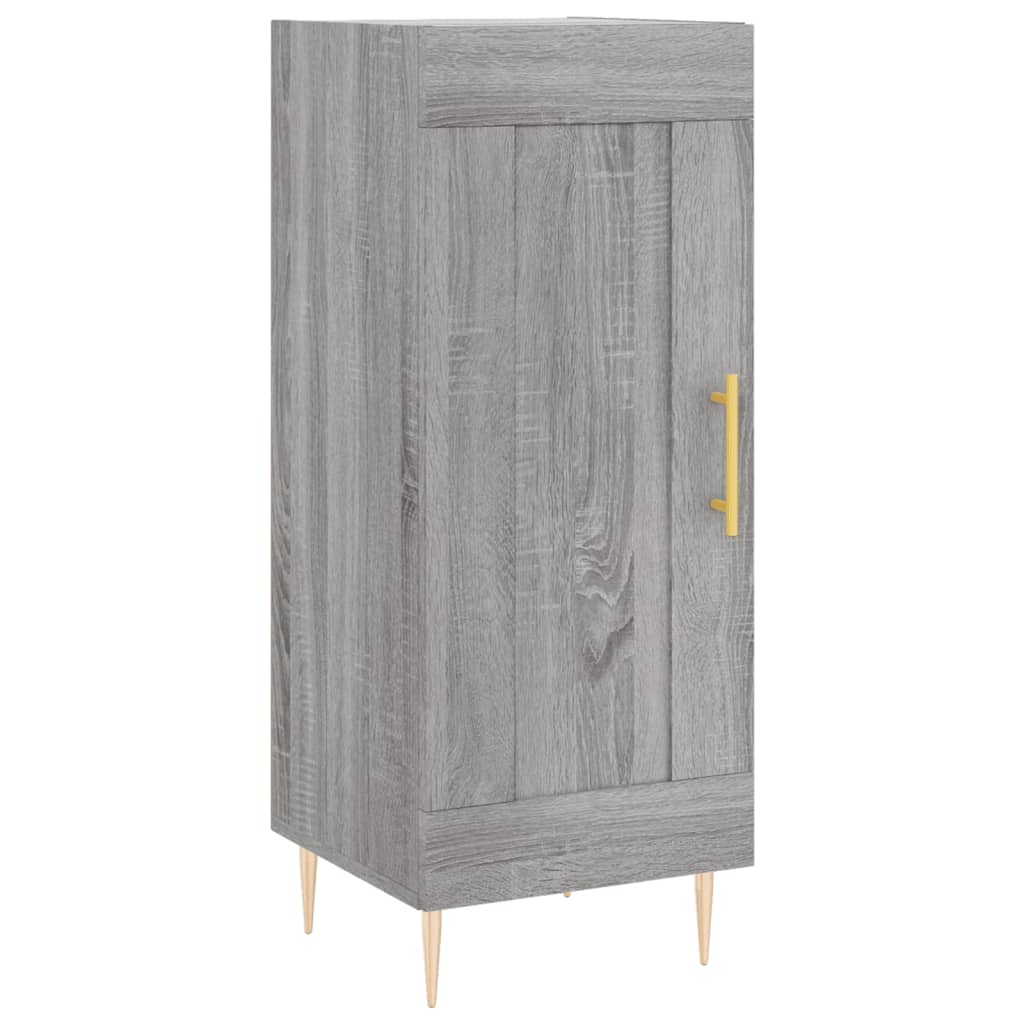 Credenza Grigio Sonoma 34,5x34x90 cm in Legno Multistrato 830434