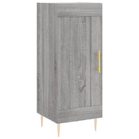 Credenza Grigio Sonoma 34,5x34x90 cm in Legno Multistrato 830434