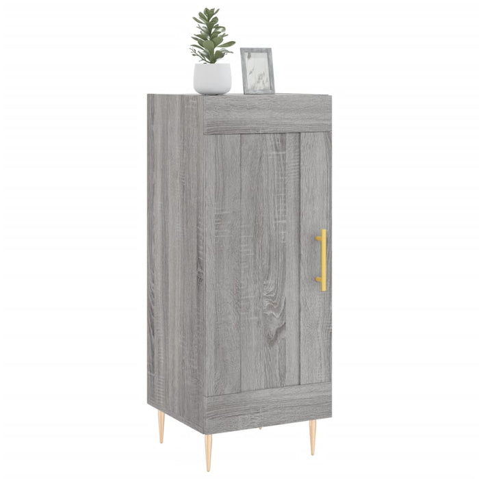 Credenza Grigio Sonoma 34,5x34x90 cm in Legno Multistrato 830434