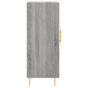 Credenza Grigio Sonoma 34,5x34x90 cm in Legno Multistrato 830434