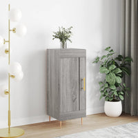 Credenza Grigio Sonoma 34,5x34x90 cm in Legno Multistrato 830434