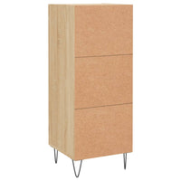 vidaXL Credenza Rovere Sonoma 34,5x34x90 cm in Legno Multistrato