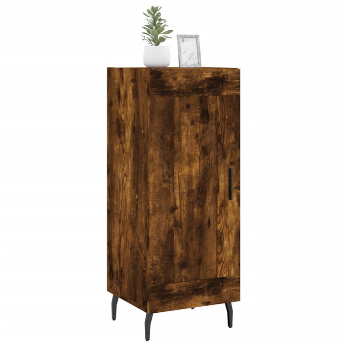 Credenza-Buffet-Armadio da cucina Rovere Fumo 34,5x34x90 cm in Legno Multistrato 448350