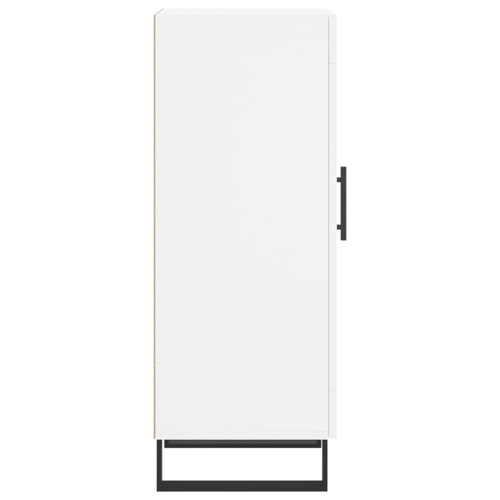 Credenza Bianca 34,5x34x90 cm in Legno Multistrato 830468