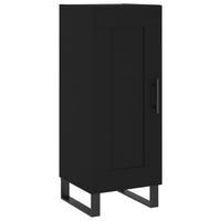 Credenza Nero 34,5x34x90 cm in Legno Multistrato 830469