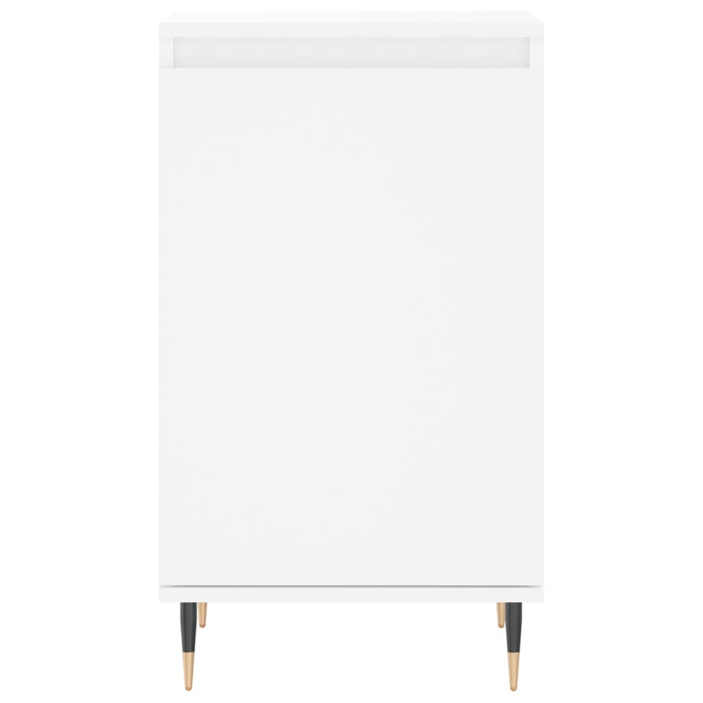 Credenza-Buffet-Armadio da cucina Bianca 40x35x70 cm in Legno Multistrato 662302